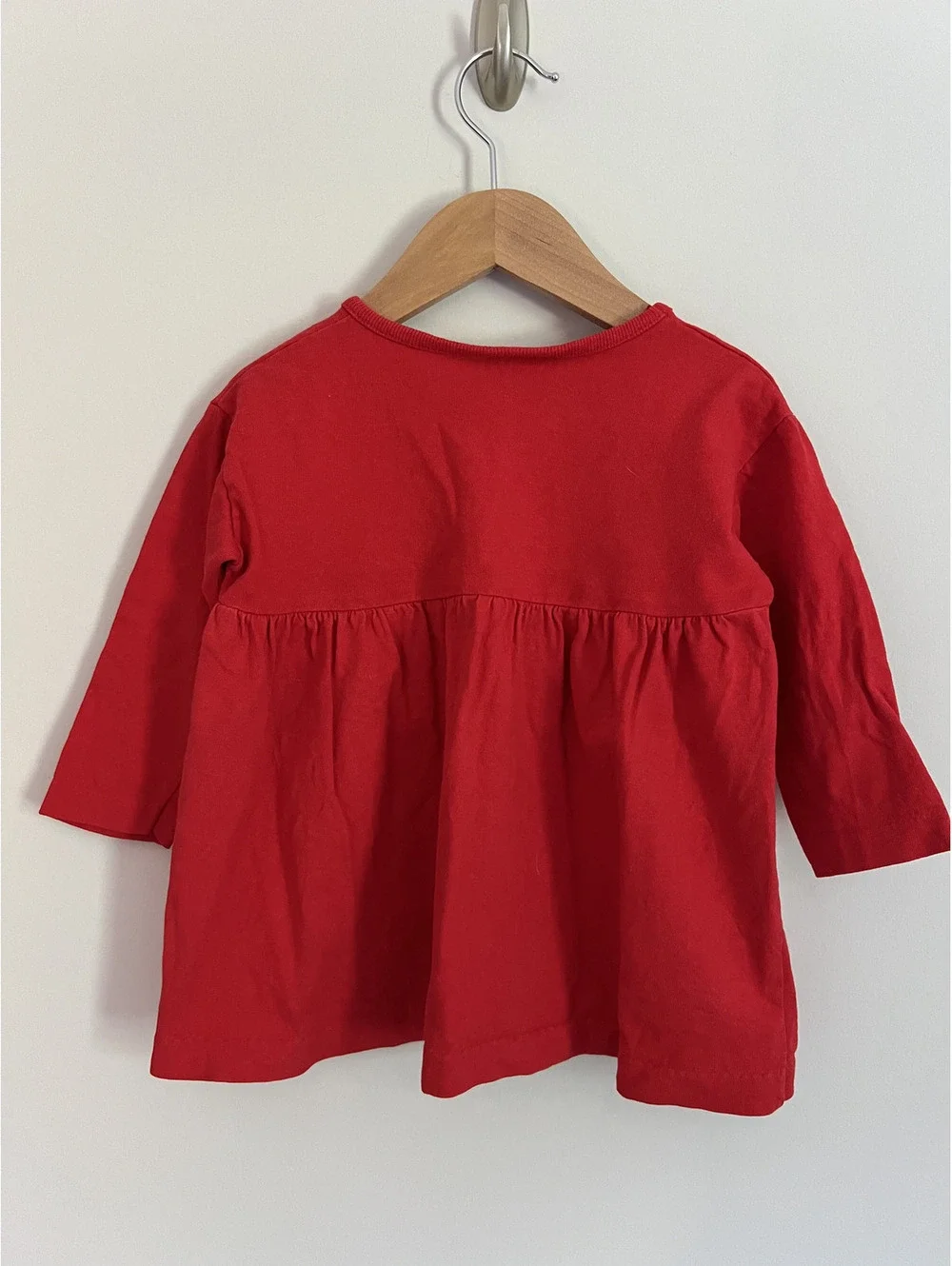 Vintage MiniWaves Heart Printed Dress, Made in USA